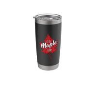 It's Maple Time Maple Leaf Sugaring National Maple Syrup Day Stainless Steel Insulated Tumbler