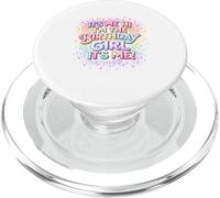 It's Me Hi I'm The Birthday Girl | Retro Rainbow PopSockets PopGrip for MagSafe