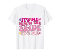 It's Me Hi I'm The Bride It's Me Value Graphic T-Shirt, Men, White, XL