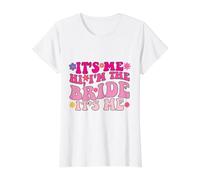 It's Me Hi I'm The Bride It's Me Value Graphic T-Shirt, Women, White, XS