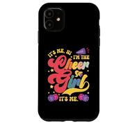 It's Me Hi I'm The Cheer Girl It's Me Funny Cheerleading Case for iPhone 11