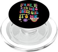 It's Me Hi I'm The Cheer Girl It's Me Funny Cheerleading PopSockets PopGrip for MagSafe