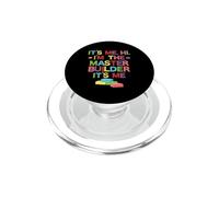 It's me hi im the Master Builder kids Block Building PopSockets PopGrip for MagSafe