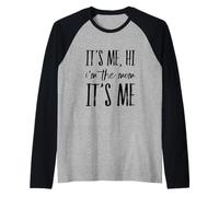 It's Me Hi I'm The Mom It's Me Funny Moms Mothers Mother Raglan Baseball Tee