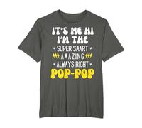 It's Me Hi I'm The POP POP - I Heart My POP POP Matching T-Shirt