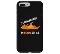 It's Meow Birthday 100th Bday Cat Lover Funny 100 Year Old Case for iPhone 7 Plus/8 Plus