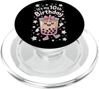 Its My 10th Birthday Bubble Tea Drink Lover Youth PopSockets PopGrip for MagSafe