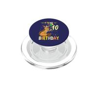 Its My 10th Birthday Jackal Animal PopSockets PopGrip for MagSafe