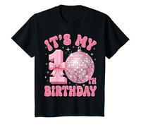 It's My 10th Birthday Pink Disco Ball 10 Years Old T-Shirt
