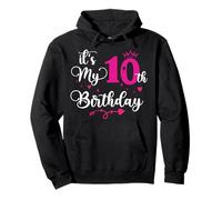 It's My 10th Birthday Ten Years Old Girl Pullover Hoodie
