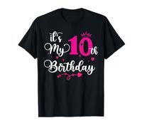 It's My 10th Birthday Ten Years Old Girl T-Shirt