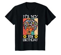 It's My 11th Birthday African American Black Girl 11 years T-Shirt