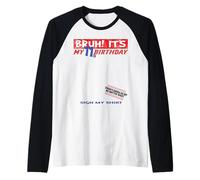 It's my 11th birthday boy Sign My Shirt Bday Raglan Baseball Tee