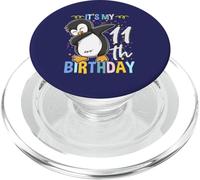 Its My 11th Birthday Dabbing Penguin PopSockets PopGrip for MagSafe