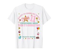 It's My 11th Birthday girl Sign My Shirt Bday T-Shirt