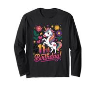 It's My 11th Birthday Unicorn Long Sleeve T-Shirt