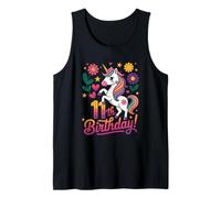 It's My 11th Birthday Unicorn Tank Top