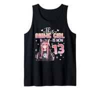 It's My 13th Birthday 13 Year Old Kawaii Anime Gifts Girls Tank Top