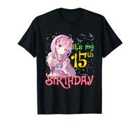 It's My 15th Birthday 15 Year Old Japanese Kawaii Anime Gift T-Shirt