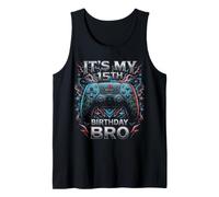 It's My 15th Birthday 15 Years Old Gaming Gamer Videogames Tank Top