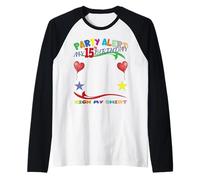 It's My 15th Birthday Girl Sign My Shirt Bday Raglan Baseball Tee