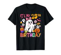 It's My 15th Birthday Halloween Boo Ghost Bow Tie Candies T-Shirt