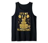 It's My 16 Golden Birthday Happy 16 Years Old Teen Boy Girl Tank Top
