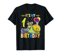 Its My 1st Birthday Snail Lover T-Shirt