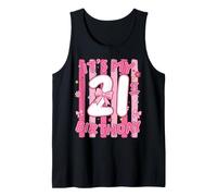 It's My 21st Birthday Girl Coquette Bow 21 Year Old Fifth Tank Top