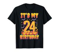 It's My 24th Birthday Party 24 Year Old Halloween Pumpkin T-Shirt