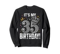 It's My 35th Birthday Gifts for Men Women 35 Years Old Sweatshirt