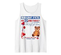 It's My 35th Birthday Men boy Sign My Shirt Bday Tank Top