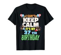 It's My 37th Birthday Funny 37 Years Old Value Graphic T-Shirt