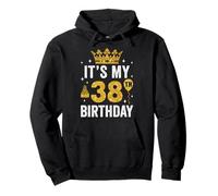 It's My 38Th Birthday Idea For 38 Years Old Man And Woman Pullover Hoodie