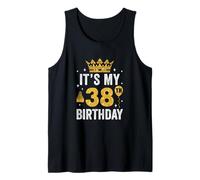It's My 38Th Birthday Idea for 38 Years Old Man and Woman Tank Top