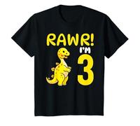 It's My 3rd Birthday 3 Years Old Third Birthday Dinosaur T-Shirt