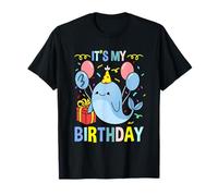 Its My 3rd Birthday Blue Whale T-Shirt