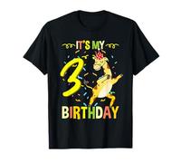 Its My 3rd Birthday Dabbing Giraffe T-Shirt