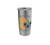 It's My 3rd Birthday Koala Child Girl Stainless Steel Insulated Tumbler