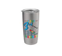 Its My 3rd Birthday Roller Coaster Theme Park Stainless Steel Insulated Tumbler