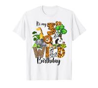 It's My 3rd Birthday Zoo Theme Birthday Safari Jungle Animal T-Shirt