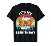 It's My 40th Beer-th day T-Shirt
