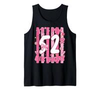 It's My 52nd Birthday Girl Coquette Bow 52 Year Old Tank Top