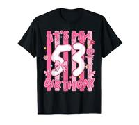 It's My 53rd Birthday Girl Coquette Bow 53 Year Old T-Shirt
