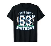 It's My 53rd Birthday Soccer Or Football 53 Year Old Value Graphic T-Shirt