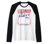 It's My 55th Birthday Men boy Sign My Shirt Bday Raglan Baseball Tee