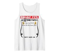 It's My 55th Birthday Men boy Sign My Shirt Bday Tank Top