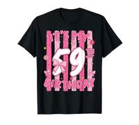 It's My 59th Birthday Girl Coquette Bow 59 Year Old T-Shirt