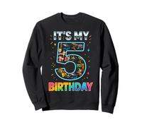 It's My 5th Birthday Boys Italian Brainrot Meme Sweatshirt