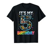 It's My 5th Birthday Boys Italian Brainrot Meme T-Shirt